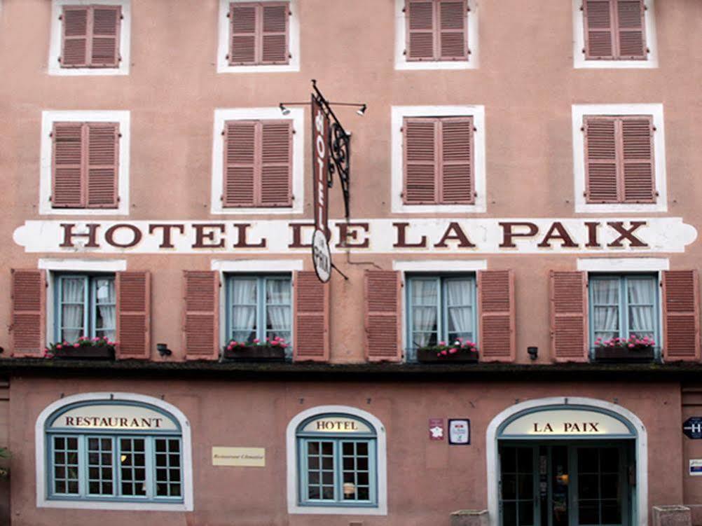 Logis Hotel De La Paix - 투르뉘 외부 사진